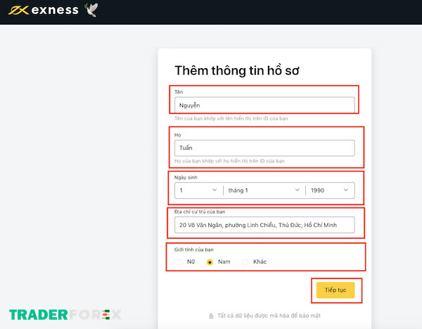 Hướng Dẫn Cách Mở Tài Khoản Exness