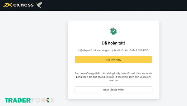 Hướng Dẫn Cách Mở Tài Khoản Exness