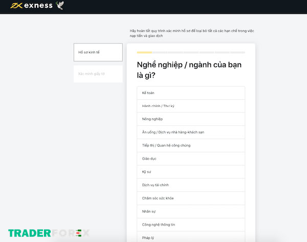 Hướng Dẫn Cách Mở Tài Khoản Exness
