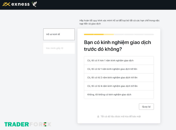 Hướng Dẫn Cách Mở Tài Khoản Exness
